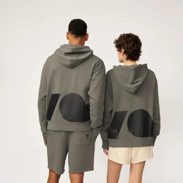 Bluza z kapturem Statement brązowa