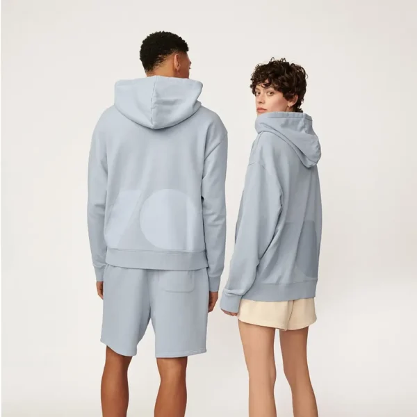 Bluza z kapturem Statement niebieska