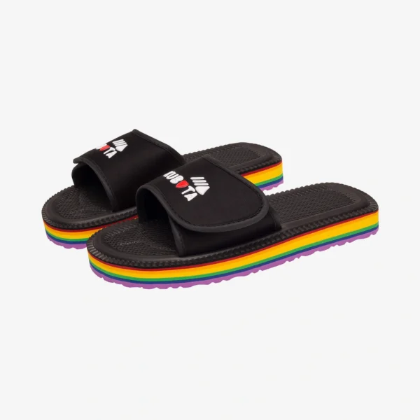 Klapki Rzep Pride czarne