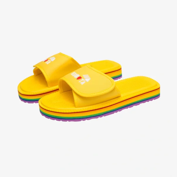 Klapki Rzep Pride żółte