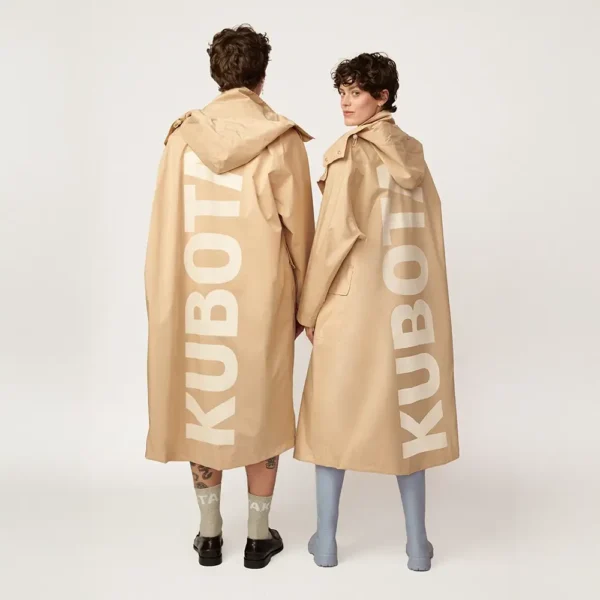 Parka Festiwal beżowa oversize