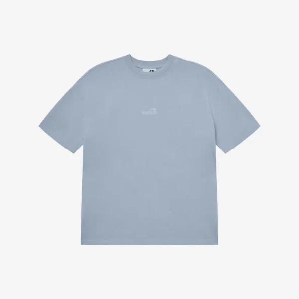 Zdjęcie dodatkowe - T-shirt bawełniany Statement niebieski