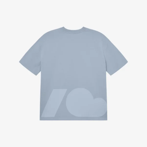 Zdjęcie główne - T-shirt bawełniany Statement niebieski