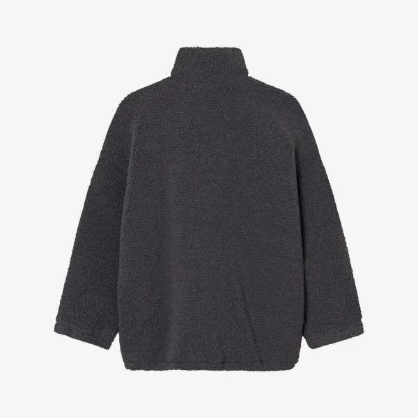 Bluza polarowa Cushy grafitowa damska oversize