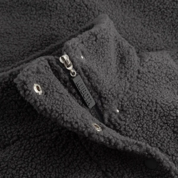 Bluza polarowa Cushy grafitowa damska oversize