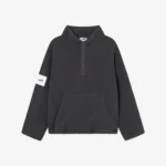 Bluza polarowa Cushy grafitowa męska oversize