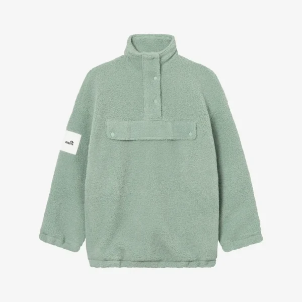 Zdjęcie główne - Bluza polarowa Cushy miętowa damska oversize