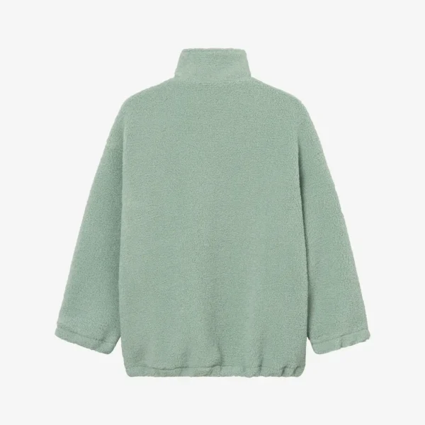 Bluza polarowa Cushy miętowa damska oversize