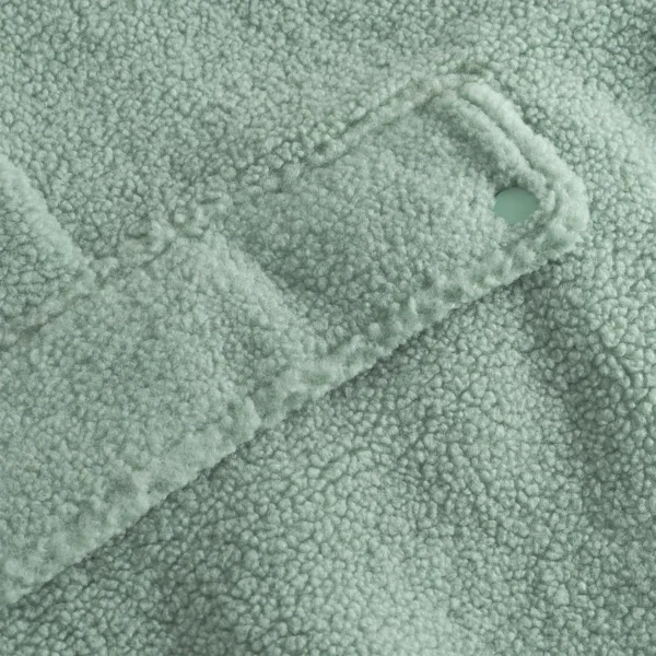 Bluza polarowa Cushy miętowa damska oversize
