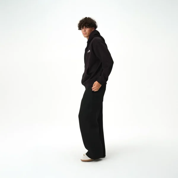 Bluza z kapturem Basic czarna