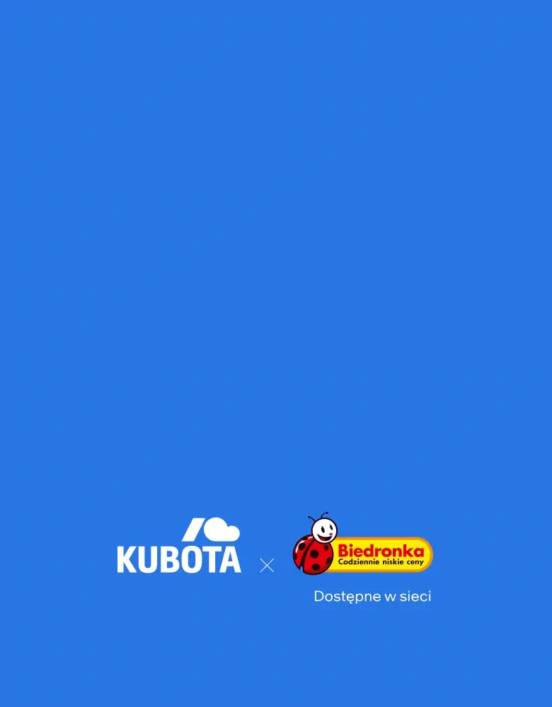 Produkty Kubota w sieci sklepów Biedronka
