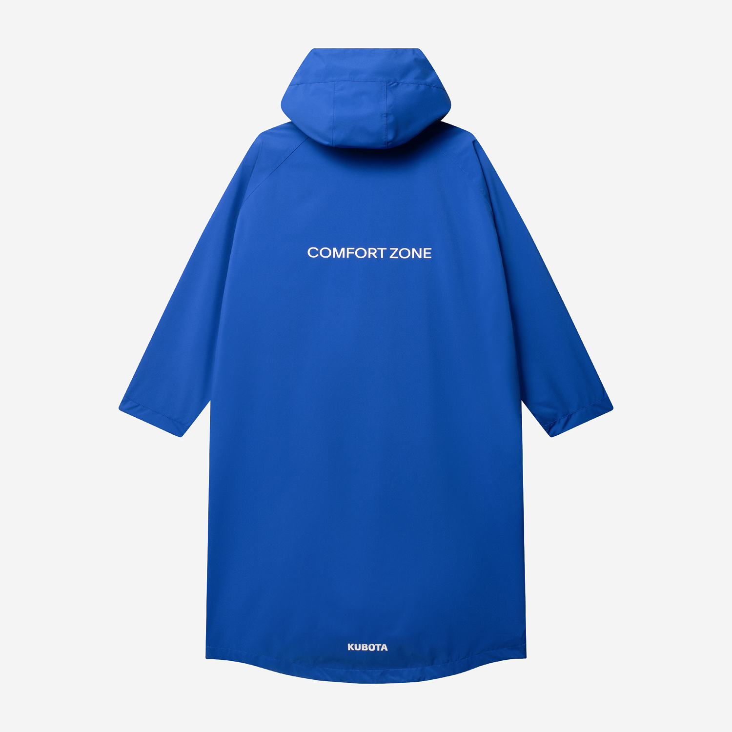 Parka przeciwdeszczowa oversize Comfort Zone kobaltowa unisex
