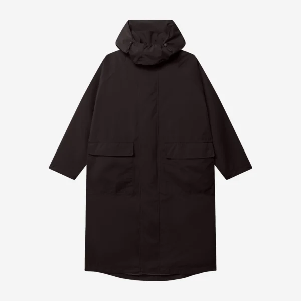 Zdjęcie dodatkowe - Parka przeciwdeszczowa oversize Street Edge brązowa unisex