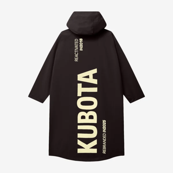 Parka przeciwdeszczowa oversize Street Edge brązowa unisex