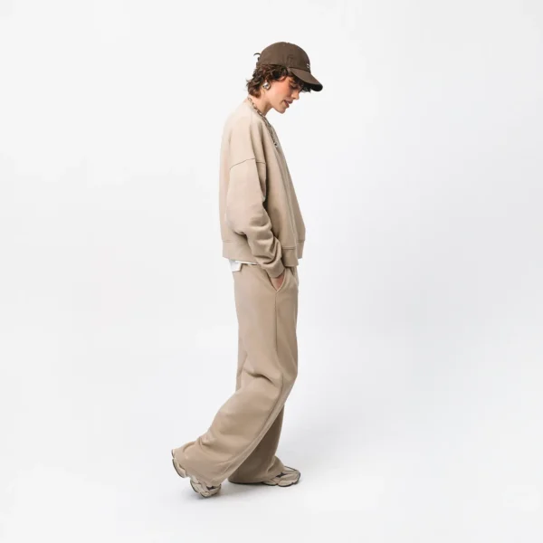 Bluza oversize Easy beżowa damska