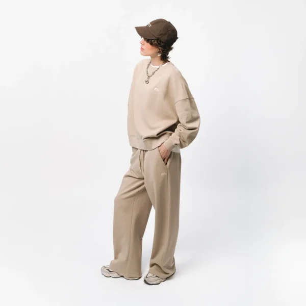 Bluza oversize Easy beżowa damska