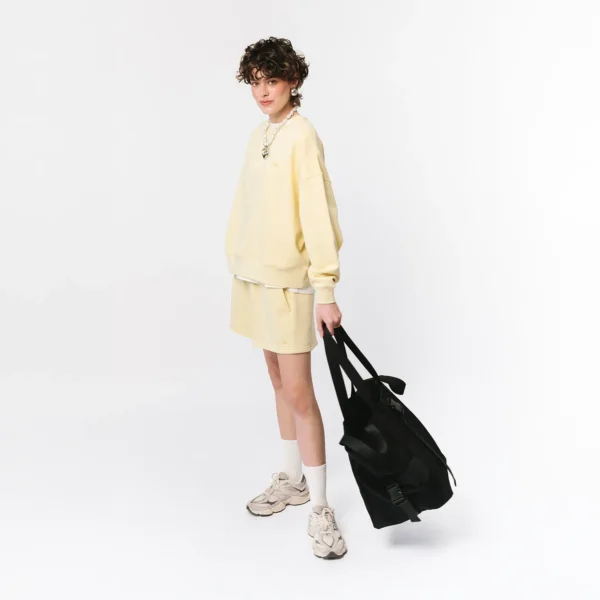 Bluza oversize Easy żółta damska