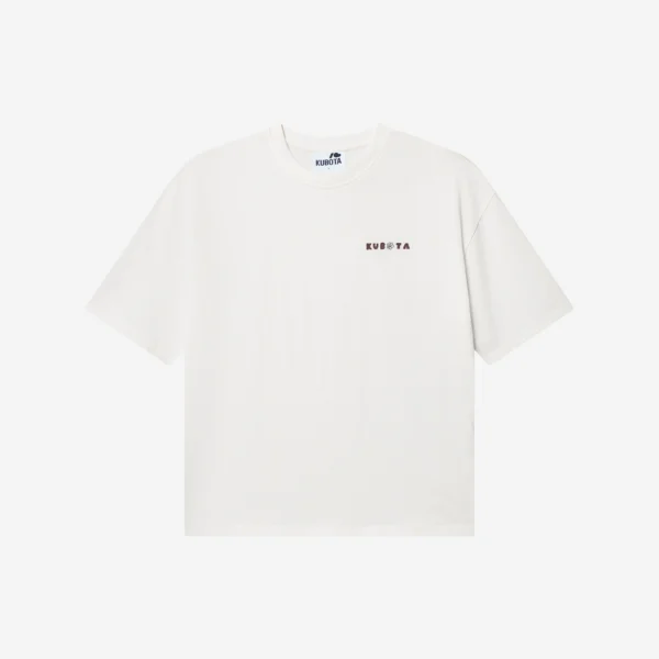 Zdjęcie dodatkowe - T-shirt oversize Comfy Club Flowers biały damski
