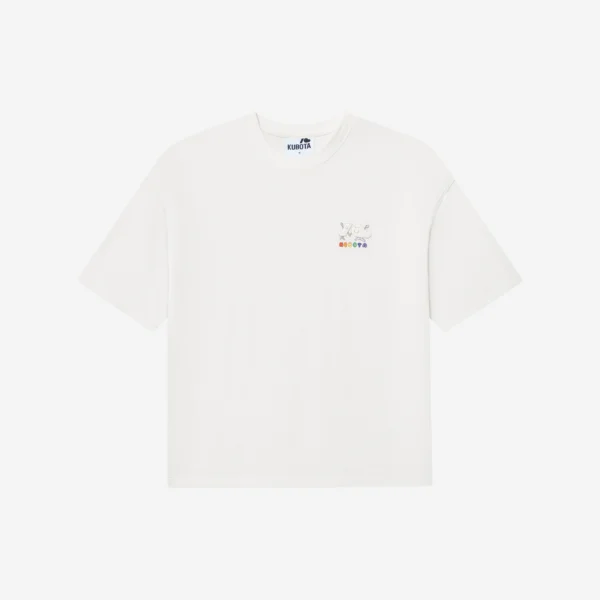 Zdjęcie główne - T-shirt oversize Comfy Club Pride biały unisex