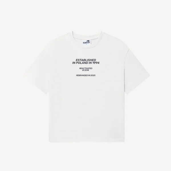 Zdjęcie główne - T-shirt oversize Street Edge biały unisex