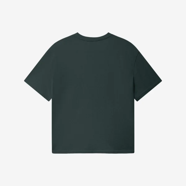 T-shirt regular Easy ciemnozielony męski