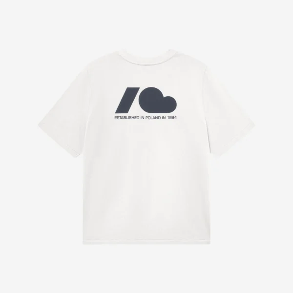 T-shirt regular Move biały męski