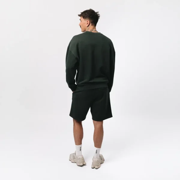 Bluza oversize Easy ciemnozielona męska