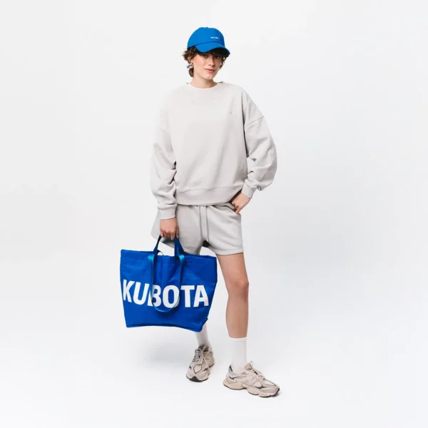 Bluza oversize Easy szara damska