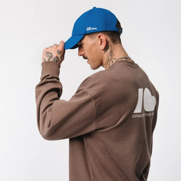 Bluza regular Move brązowa męska