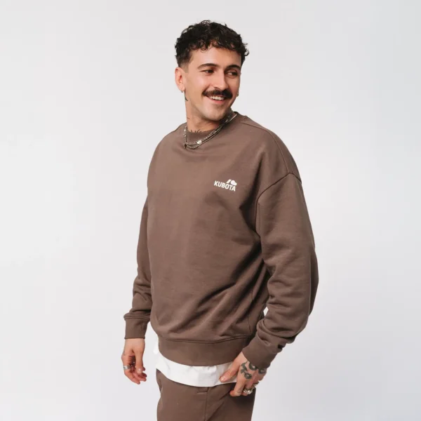 Bluza regular Move brązowa męska
