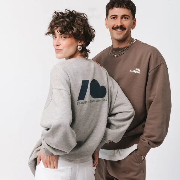 Bluza regular Move brązowa męska