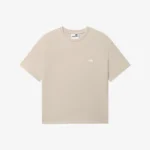 T-shirt oversize Easy beżowy damski