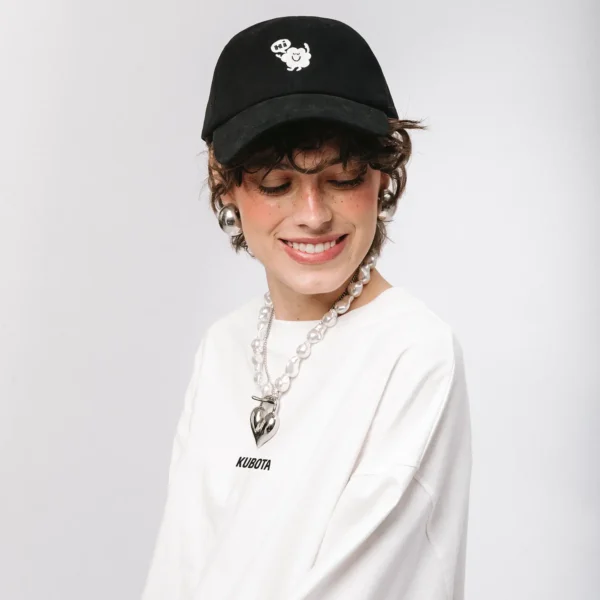 Longsleeve oversize Comfy Club Moods biały unisex