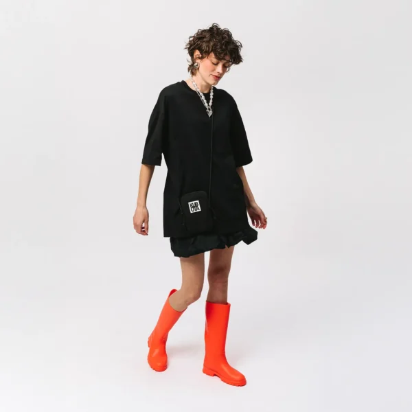 T-shirt oversize Not Lost czarny unisex