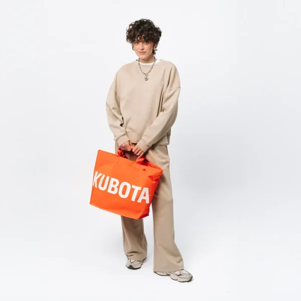 Torba shopper L pomarańczowa