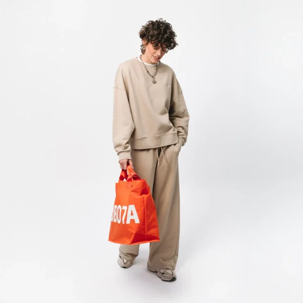 Torba shopper L pomarańczowa