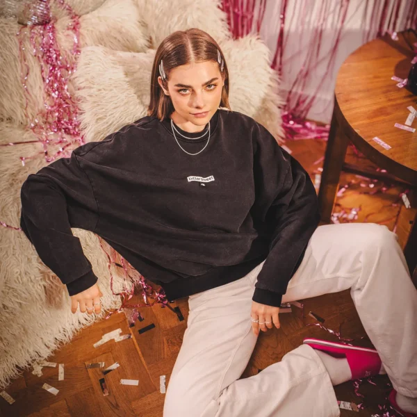 Bluza oversize BitterSweet biały