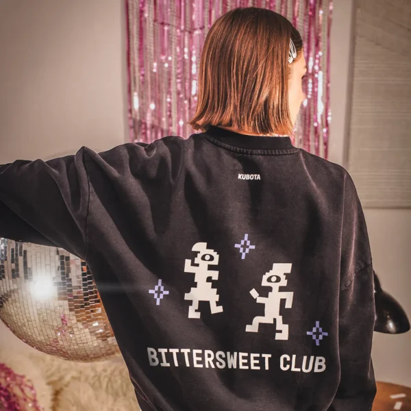 Zdjęcie dodatkowe - Bluza oversize BitterSweet niebieski