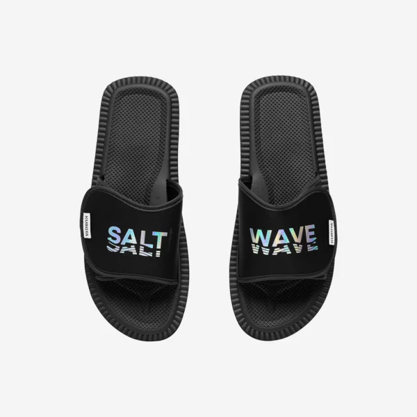 Zdjęcie główne - Klapki Rzep Salt Wave czarne