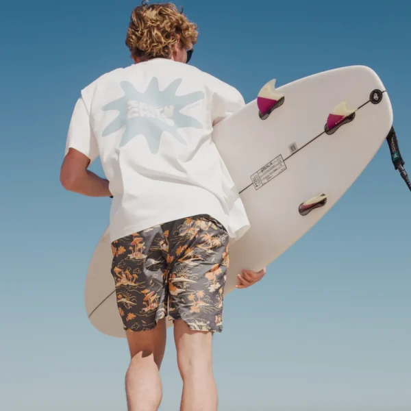 T-shirt Salt Wave biały