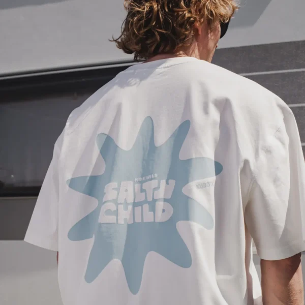 Zdjęcie dodatkowe - T-shirt Salt Wave biały