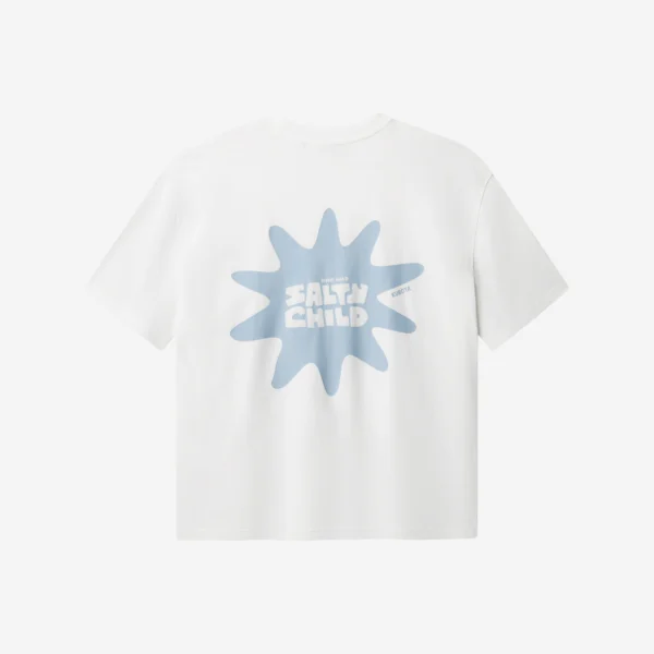 T-shirt Salt Wave biały