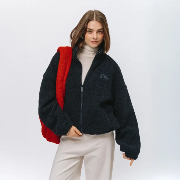Zdjęcie główne - Bluza polarowa rozpinana Cushy granatowa unisex
