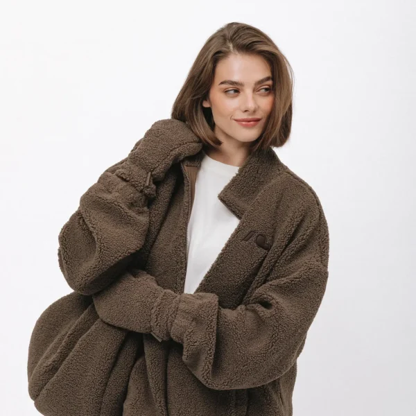 Rękawiczki z jednym palcem Comfy Club brązowe