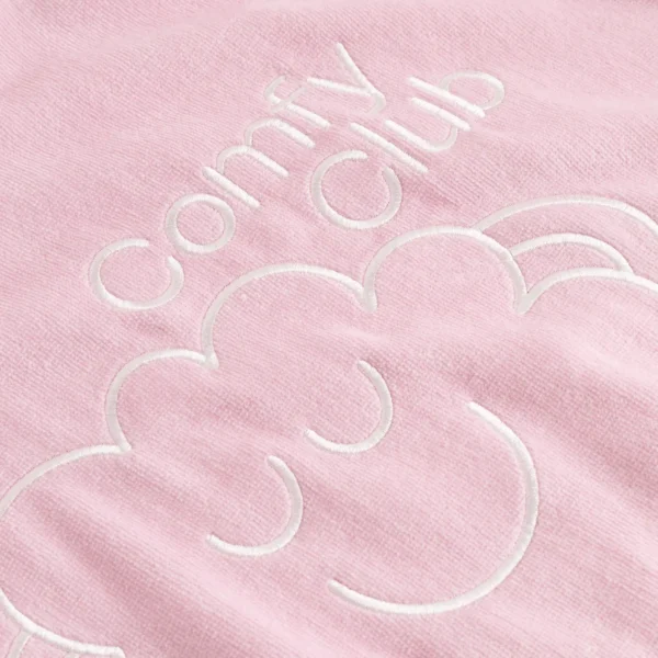 Szlafrok Comfy Club różowy unisex